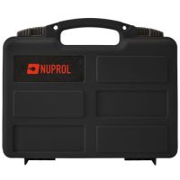 Nuprol Small Hard Case with Pick and Pluck Foam - Black