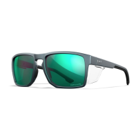 WX FOUNDER Captivate Polarised Green Mirror Lens / Matte Graphite Frame