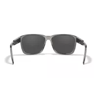 Wiley X TREK Captivate Polarised Blue Mirror Lens / Gloss Crystal Dark Grey Frame