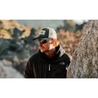Wiley X ALPINE Captivate Polarised Green Mirror Lens / Matte Translucent Black Frame