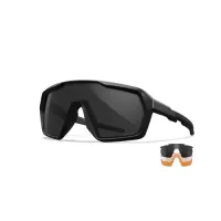 Wiley X CITADEL Clear/Grey/Light Rust Lens, Matte Black Frame