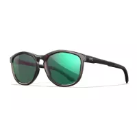 Wiley X WX BRAVO CAPTIVATE Polarised Green Mirror lens, Gloss Tortoise / Gloss Black frame