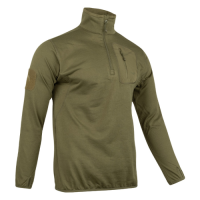 Technical Mid Layer Fleece Top - Green