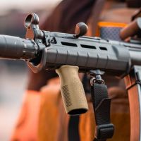 M-LOK MVG Vertical Grip M-LOK Slot System - Modified Coyote Brown