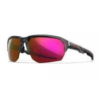 Wiley X WX JAKL Captivate Red Mirror Lens / Gloss Crystal Grey Frame