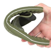 Nuprol Tactical Flip Flops - Olive Drab/Multicam Black