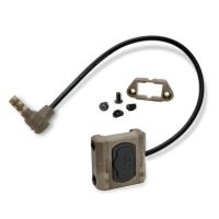 SomoGear MBT LA23 Plug Cable Length 7" - Flat Dark Earth