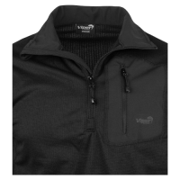 Technical Mid Layer Fleece Top - Black