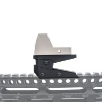 Adjustable Mount for RMR/MRO/T1/T2 Style Red Dot - Black